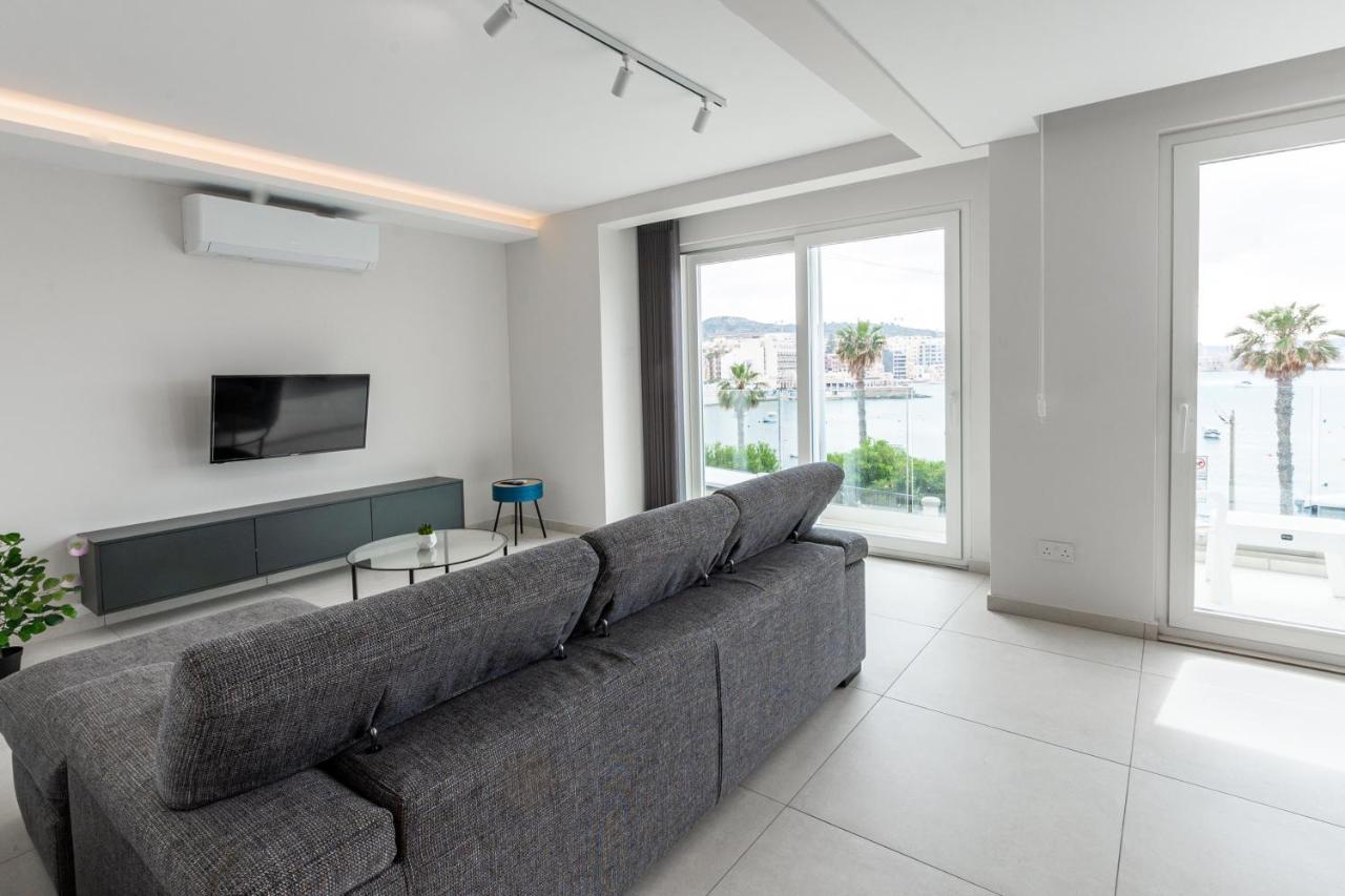 Seafront Luxury Apartment San Pawl il-Baħar Eksteriør billede