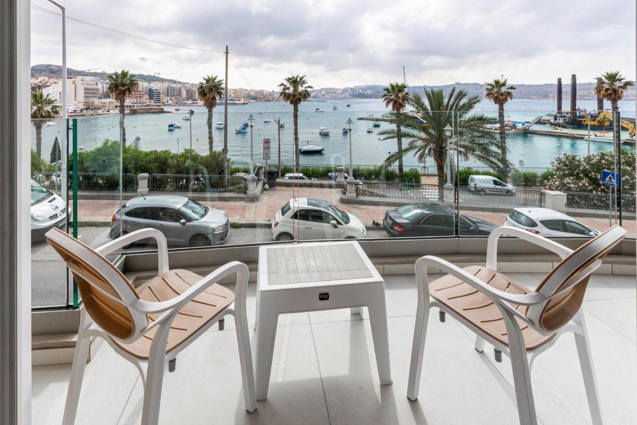 Seafront Luxury Apartment San Pawl il-Baħar Eksteriør billede